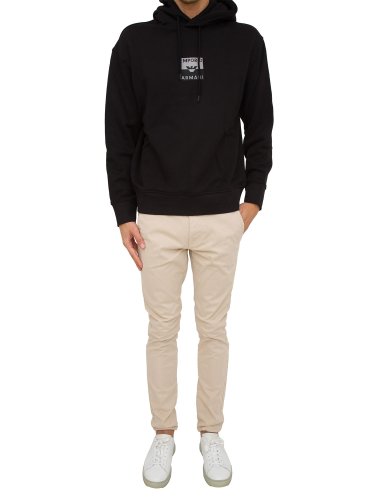 Мужская толстовка EMPORIO ARMANI SB - JERSEYWEAR NERO
