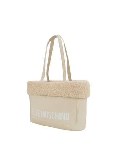 Женская сумка с ручками LOVE MOSCHINO BORSA AVORIO