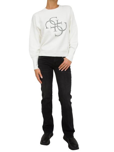 Жіночий светр GUESS JEANS MAGLIA BIANCO