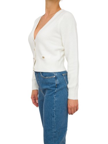 Жіночий кардиган GUESS JEANS CARDIGAN BIANCO