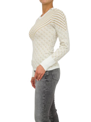 Жіночий светр GUESS JEANS MAGLIA BIANCO