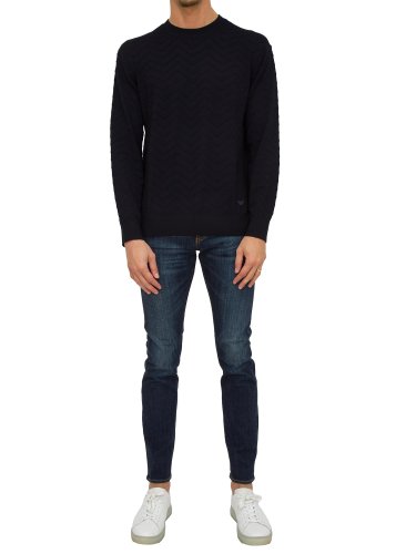 Мужские джинсы ARMANI EXCHANGE 5 TASCHE BLU DENIM