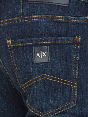 Мужские джинсы ARMANI EXCHANGE 5 TASCHE BLU DENIM