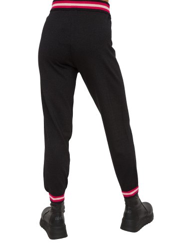 Женские спортивные штаны  LIU JO ECS PANTALONE MAGLIA NERO