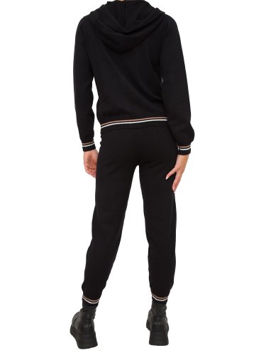Женский спортивный костюм LIU JO COMPLETO IN MAGLIA NERO