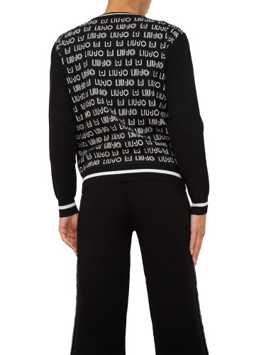 Жіночий светр LIU JO MAGLIA CHIUSA M/L NERO