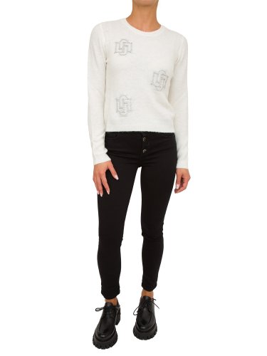 Жіночий светр LIU JO MAGLIA CHIUSA M/L BIANCO