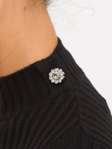 Женский свитер LIU JO MAGLIA CHIUSA M/L DOLCEVITA NERO