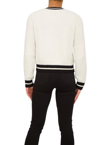 Женский кардиган LIU JO MAGLIA CHIUSA M/L BIANCO