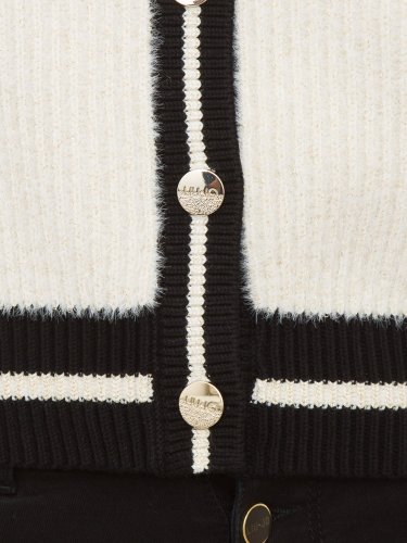 Женский кардиган LIU JO MAGLIA CHIUSA M/L BIANCO