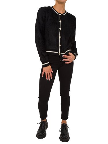 Женский кардиган LIU JO MAGLIA CHIUSA M/L NERO