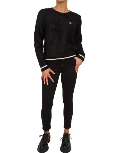 Жіночий светр LIU JO MAGLIA CHIUSA M/L NERO