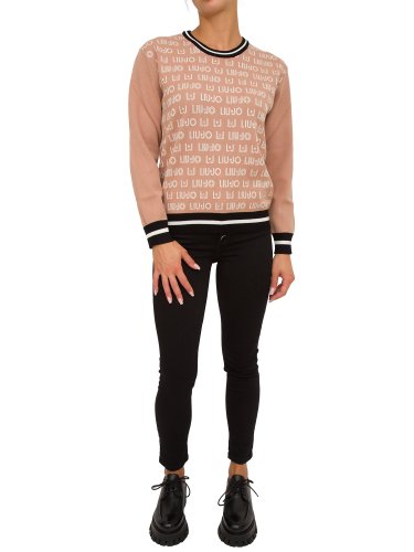 Женский свитер LIU JO MAGLIA CHIUSA M/L ROSA