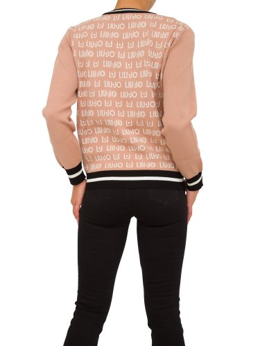 Женский свитер LIU JO MAGLIA CHIUSA M/L ROSA