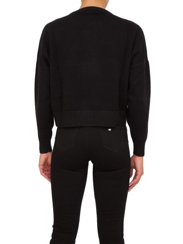 Женский свитер LIU JO  MAGLIA CHIUSA M/L NERO
