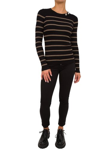 Женский свитер LIU JO  ECS MAGLIA CHIUSA M/L NERO