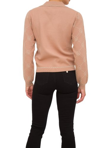 Женский свитер LIU JO MAGLIA CHIUSA M/L ROSA