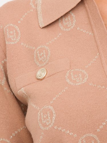 Женский свитер LIU JO MAGLIA CHIUSA M/L ROSA
