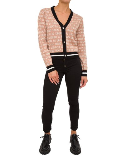 Женский кардиган LIU JO MAGLIA APERTA M/L ROSA