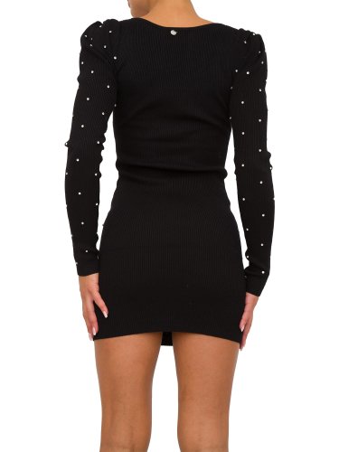 Женское платье LIU JO ECS ABITO MAGLIA M/L CASTONI NERO