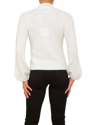 Женский свитер LIU JO MAGLIA CHIUSA M/L LUPETTO BIANCO
