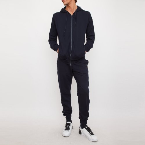 Мужской спортивный костюм PAUL&SHARK TUTA BASE COTONE BLU