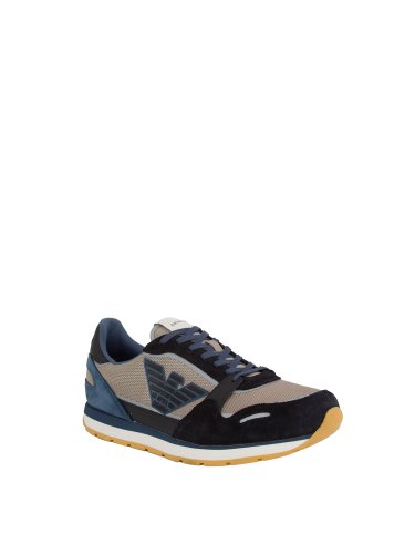 Мужские кроссовки EMPORIO ARMANI  08 - SHOES BLU