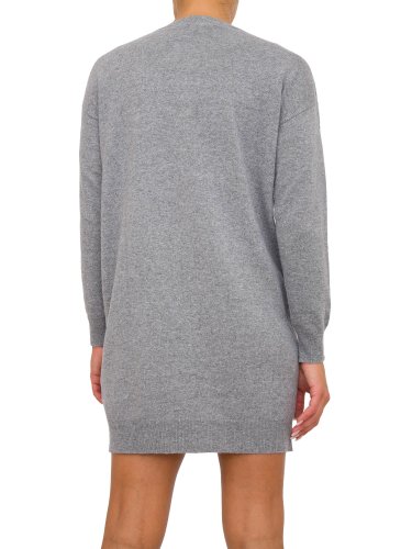 Женское платье LIU JO  ECS ABITO MAGLIA LOGO GRIGIO