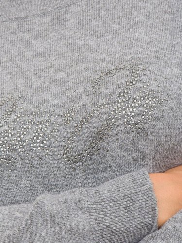 Женское платье LIU JO  ECS ABITO MAGLIA LOGO GRIGIO