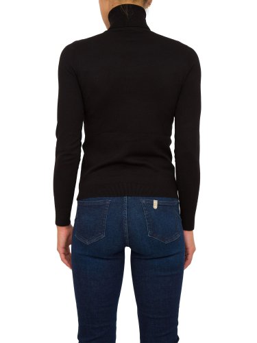 Женский свитер LIU JO ECS MAGLIA M/L DVITA COLORLOGO NERO