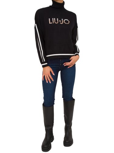 Женский свитер LIU JO MAGLIA CHIUSA M/L NERO