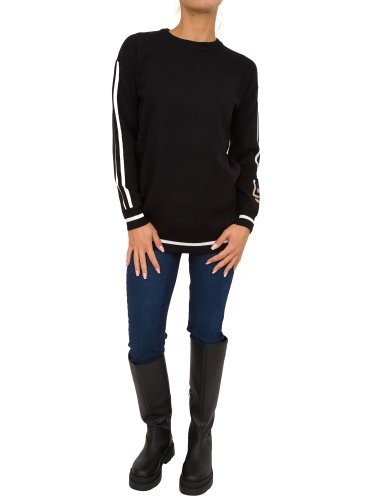 Женский свитер LIU JO MAGLIA CHIUSA M/L NERO