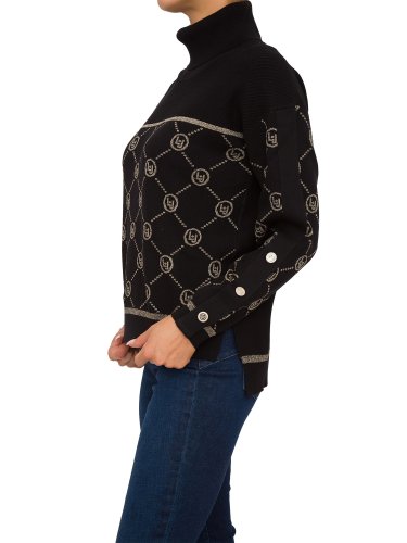 Женский свитер LIU JO MAGLIA CHIUSA M/L NERO