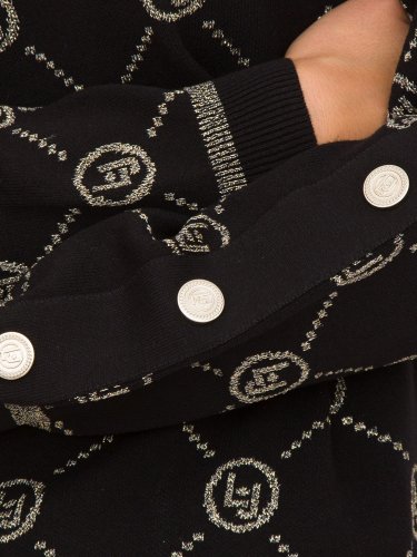 Женский свитер LIU JO MAGLIA CHIUSA M/L NERO