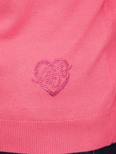 Женский свитер LIU JO ECS MAGLIA M/L DVITA COLORLOGO ROSA