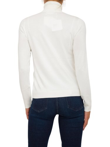 Жіночий светр LIU JO ECS MAGLIA M/L DVITA COLORLOGO BIANCO