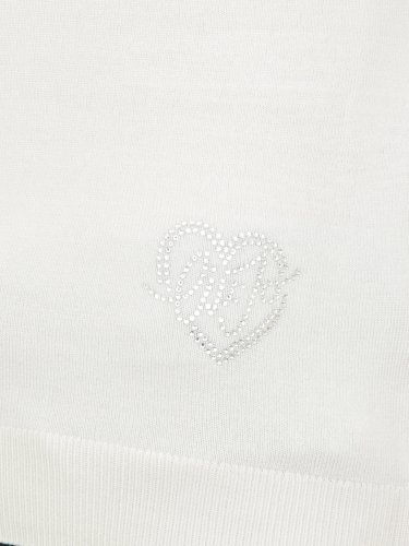Жіночий светр LIU JO ECS MAGLIA M/L DVITA COLORLOGO BIANCO