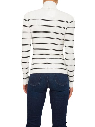 Жіночий светр LIU JO ECS MAGLIA CHIUSA M/L DOLCEVIT BIANCO