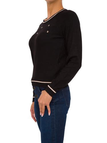 Женский свитер LIU JO ECS MAGLIA CHIUSA M/L NERO