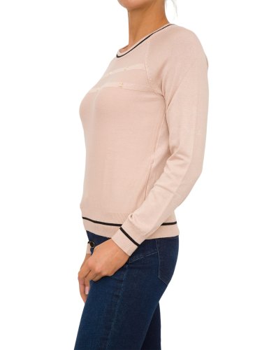 Женский свитер LIU JO ECS MAGLIA CHIUSA M/L ROSA