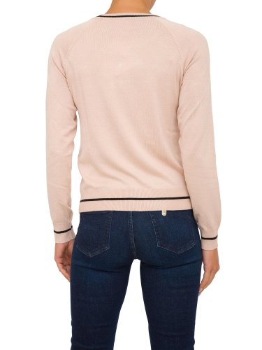 Женский свитер LIU JO ECS MAGLIA CHIUSA M/L ROSA
