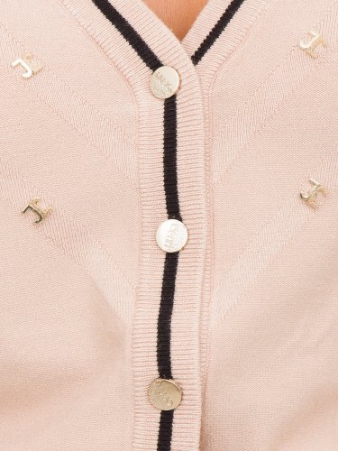 Жіночий кардиган LIU JO ECS MAGLIA APERTA M/L ROSA
