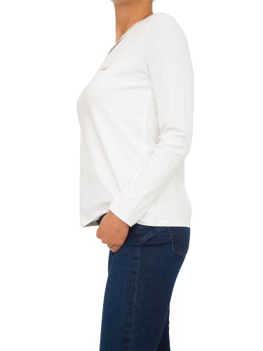 Женская футболка LIU JO ECS T-SHIRT  M/L BIANCO