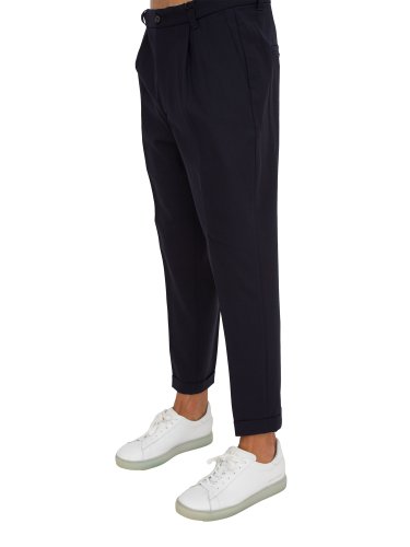 Мужские повседневные брюки PAOLO PECORA Pantalone Tessuto BLU