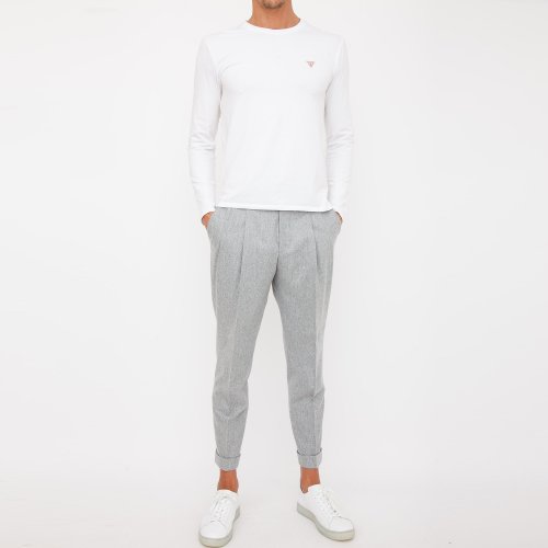 Чоловічі повсякденні брюки HUGO BOSS Trousers GRIGIO