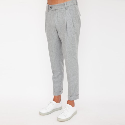 Чоловічі повсякденні брюки HUGO BOSS Trousers GRIGIO