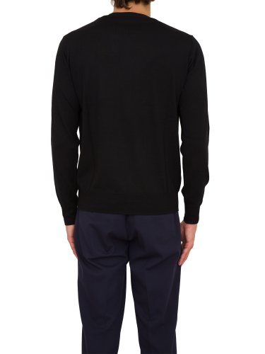 Мужской свитер PAOLO PECORA Maglia Girocollo NERO