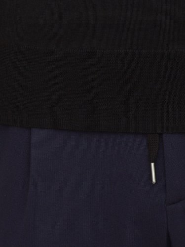 Мужской свитер PAOLO PECORA Maglia Girocollo NERO