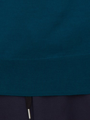 Чоловічий светр PAOLO PECORA Maglia Girocollo PETROLIO