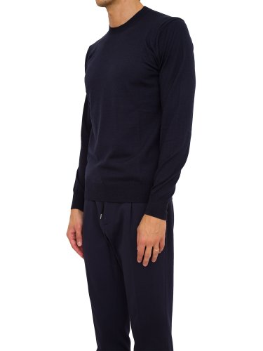 Чоловічий светр PAOLO PECORA Maglia Girocollo BLU